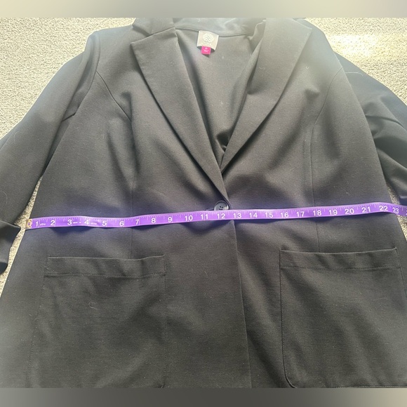 Vince Camuto Black Blazer size 2X, like new - Picture 8 of 8